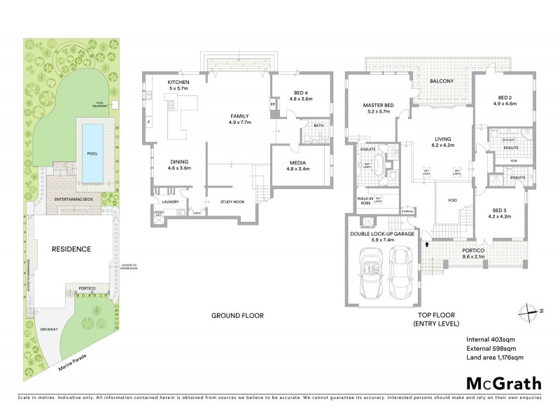 40 Marine Parade, Avalon Beach NSW 2107 Floorplan