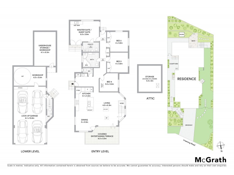 55 Irrawong Road, North Narrabeen NSW 2101 Floorplan