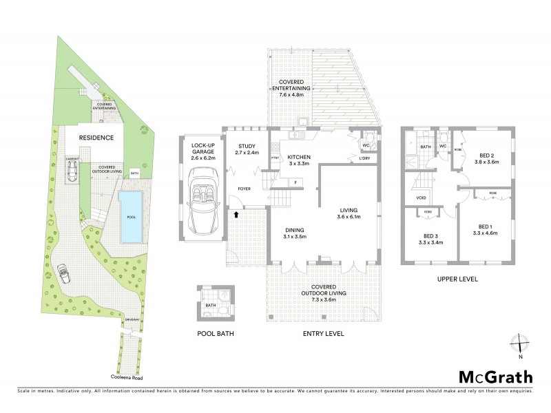 3 Cooleena Road, Elanora Heights NSW 2101 Floorplan