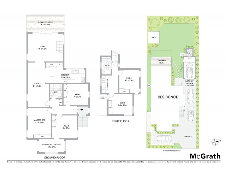 23 Frenchs Forest Road, Seaforth NSW 2092 Floorplan