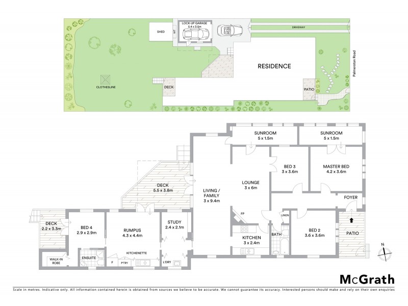 23 Palmerston Road, Waitara NSW 2077 Floorplan