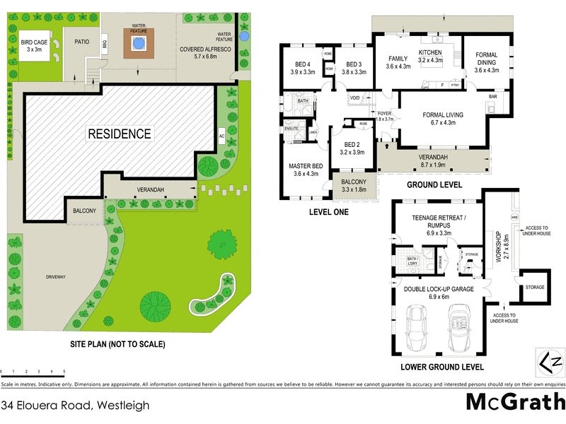 34 Elouera Road, Westleigh NSW 2120 Floorplan
