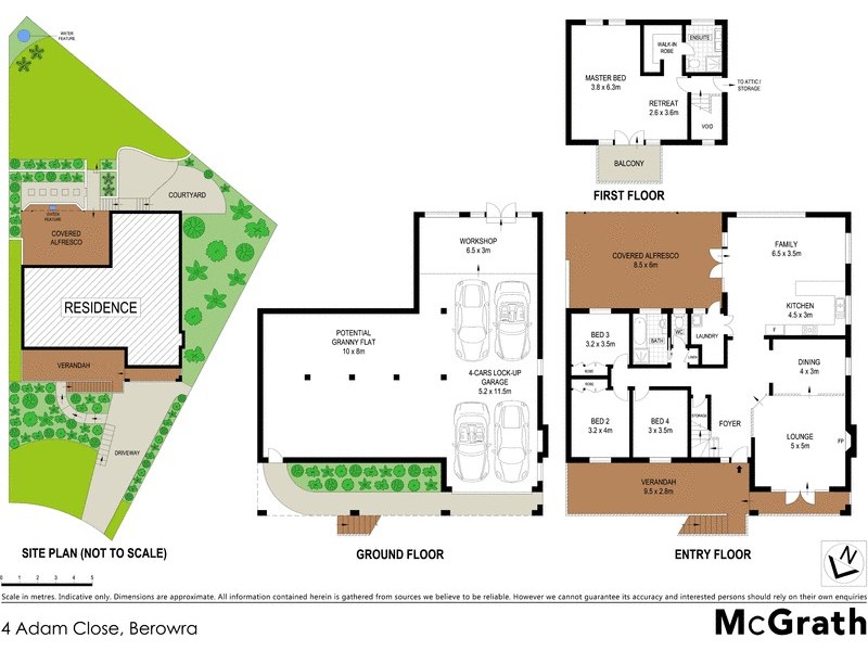 4 Adam Close, Berowra NSW 2081 Floorplan