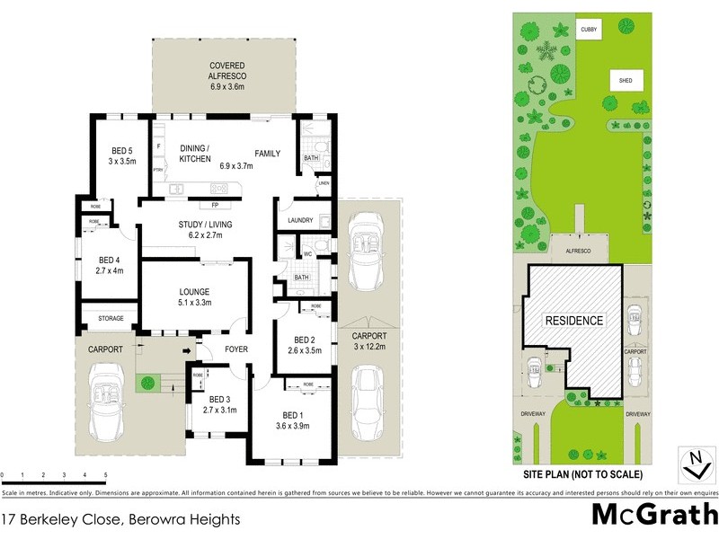 17 Berkeley Close, Berowra Heights NSW 2082 Floorplan