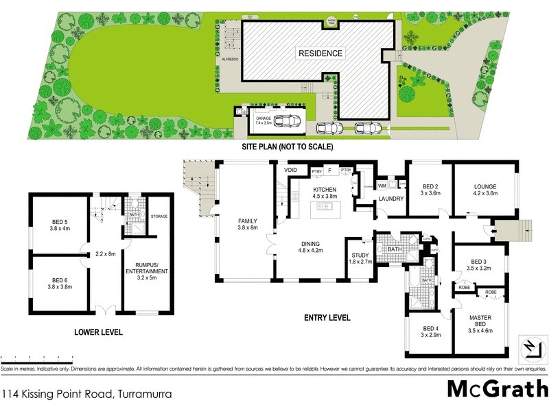 114 Kissing Point Road, Turramurra NSW 2074 Floorplan