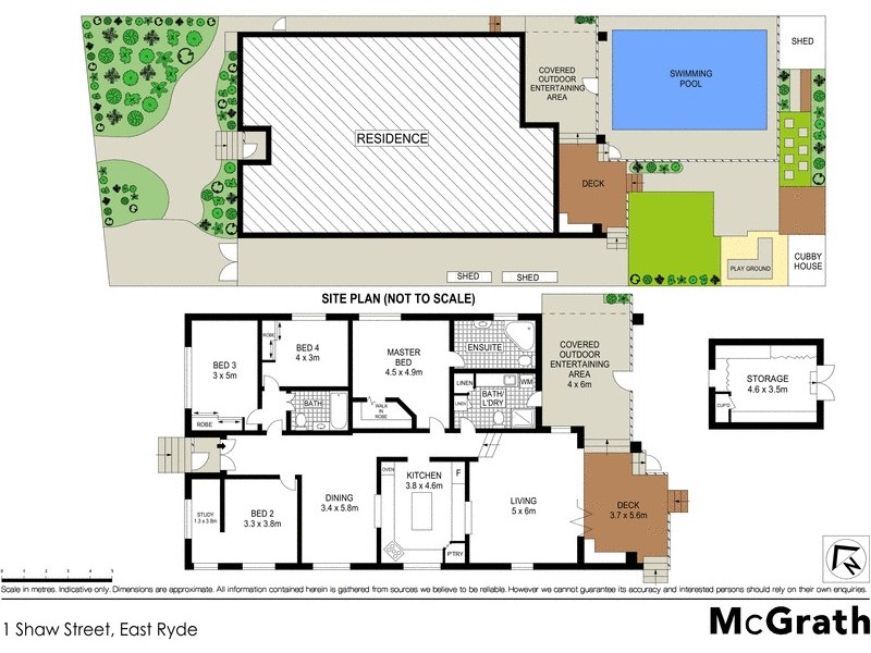 1 Shaw Street, East Ryde NSW 2113 Floorplan