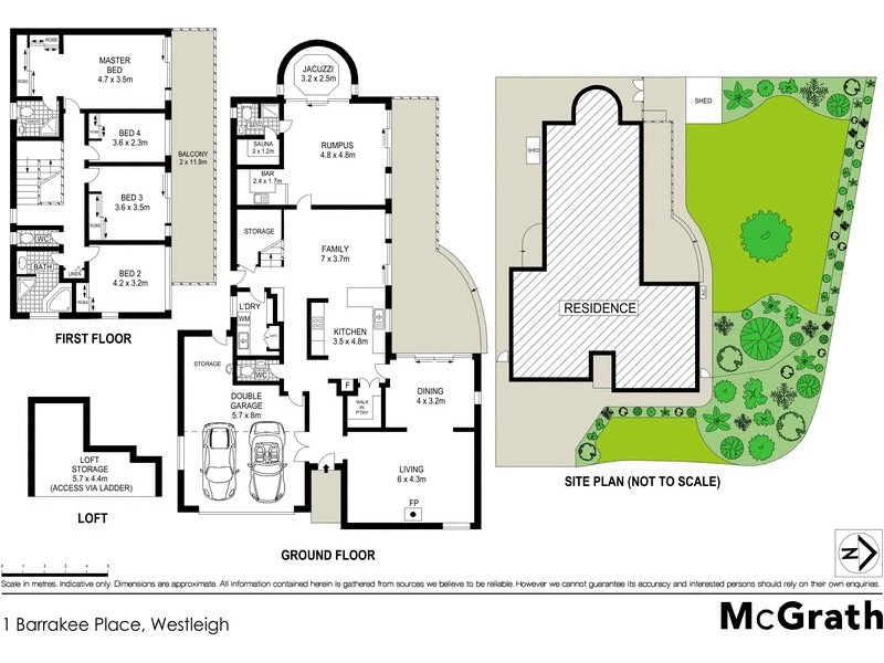 1 Barrakee Place, Westleigh NSW 2120 Floorplan