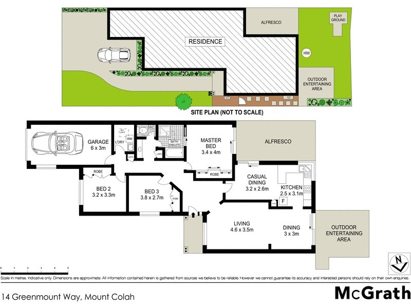 14 Greenmount Way, Mount Colah NSW 2079 Floorplan