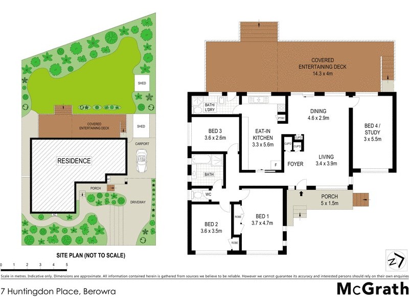 7 Huntingdon Place, Berowra NSW 2081 Floorplan