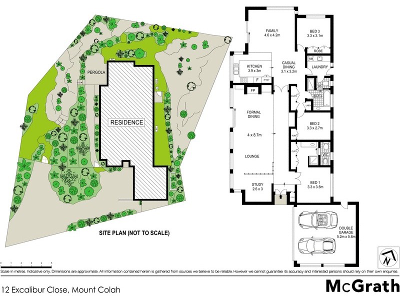 12 Excalibur Close, Mount Colah NSW 2079 Floorplan