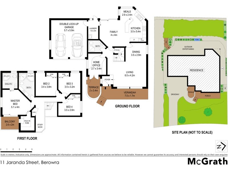 11 Jaranda Street, Berowra NSW 2081 Floorplan
