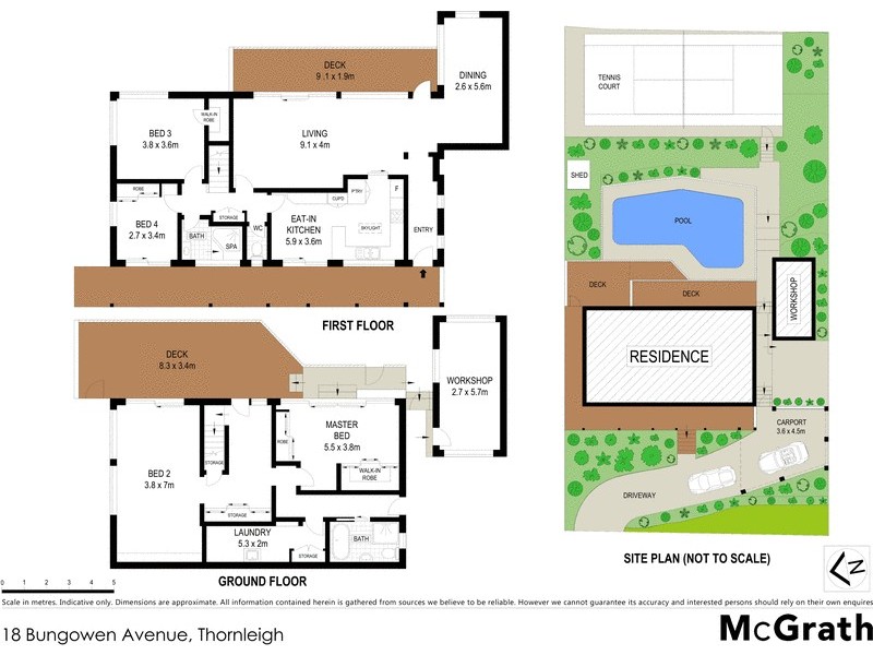 18 Bungowen Avenue, Thornleigh NSW 2120 Floorplan