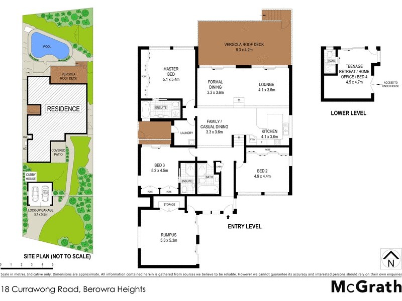 18 Currawong Road, Berowra Heights NSW 2082 Floorplan