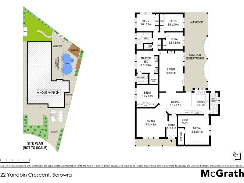 22 Yarrabin Crescent, Berowra NSW 2081 Floorplan