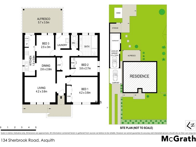 134 Sherbrook Road, Asquith NSW 2077 Floorplan