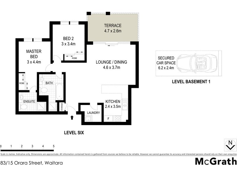 83/15 Orara Street, Waitara NSW 2077 Floorplan