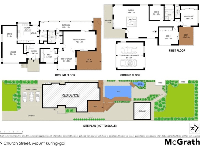 9 Church Street, Mount Kuring-gai NSW 2080 Floorplan