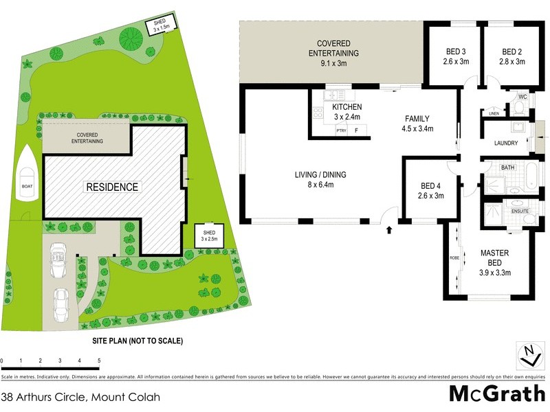 38 Arthurs Circle, Mount Colah NSW 2079 Floorplan