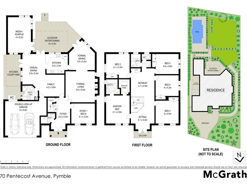 70 Pentecost Avenue, Pymble NSW 2073 Floorplan