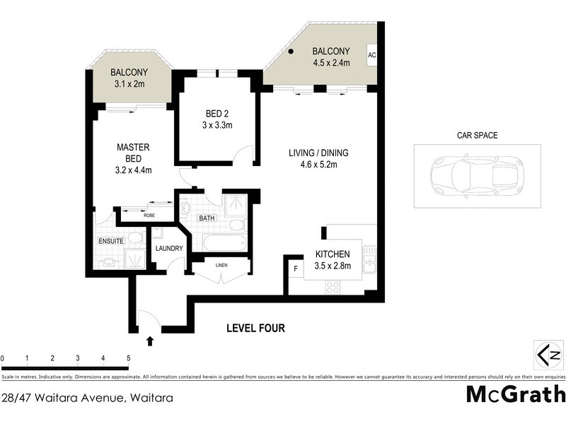 28/47 Waitara Avenue, Waitara NSW 2077 Floorplan