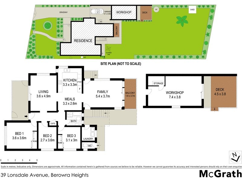 39 Lonsdale Avenue, Berowra Heights NSW 2082 Floorplan
