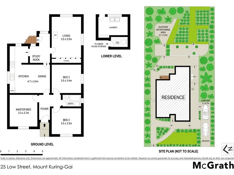 25 Low Street, Mount Kuring-gai NSW 2080 Floorplan