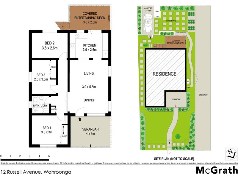 12 Russell Avenue, Wahroonga NSW 2076 Floorplan