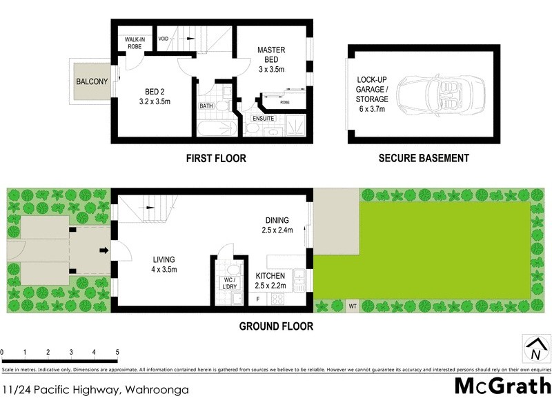 11/24 Pacific Highway, Wahroonga NSW 2076 Floorplan
