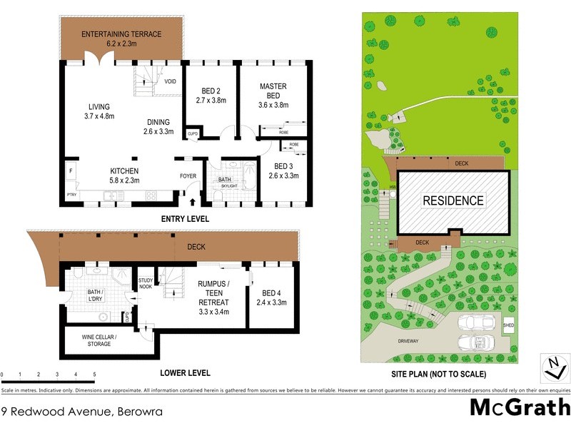 9 Redwood Avenue, Berowra NSW 2081 Floorplan