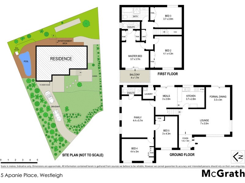 5 Apanie Place, Westleigh NSW 2120 Floorplan