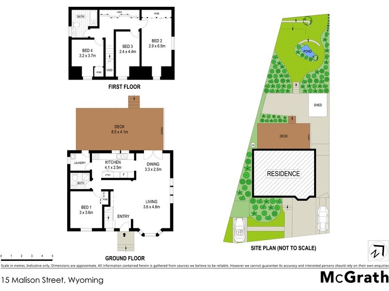 15 Malison Street, Wyoming NSW 2250 Floorplan