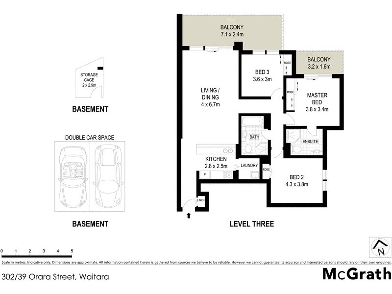 302/39 Orara Street, Waitara NSW 2077 Floorplan