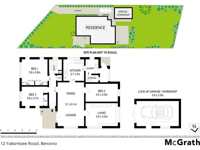 12 Yallambee Road, Berowra NSW 2081 Floorplan