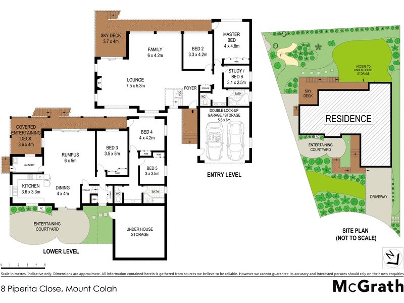 8 Piperita Close, Mount Colah NSW 2079 Floorplan