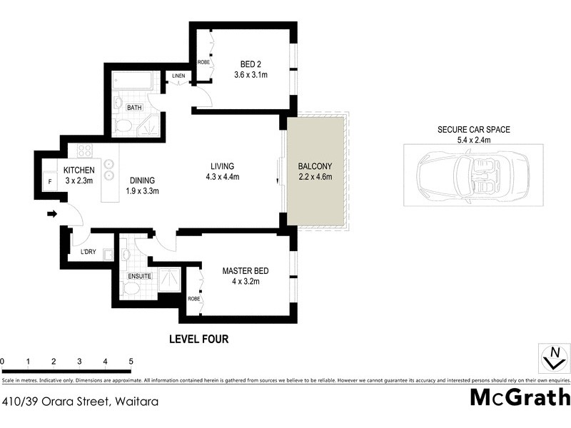 410/39 Orara Street, Waitara NSW 2077 Floorplan