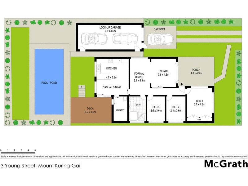 3 Young Street, Mount Kuring-gai NSW 2080 Floorplan