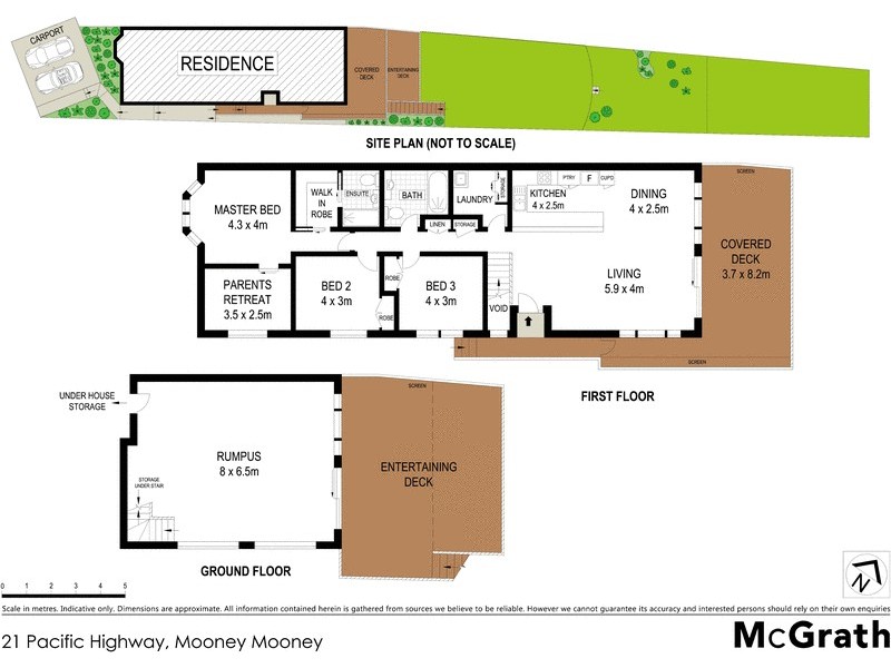 21 Pacific Highway, Mooney Mooney NSW 2083 Floorplan