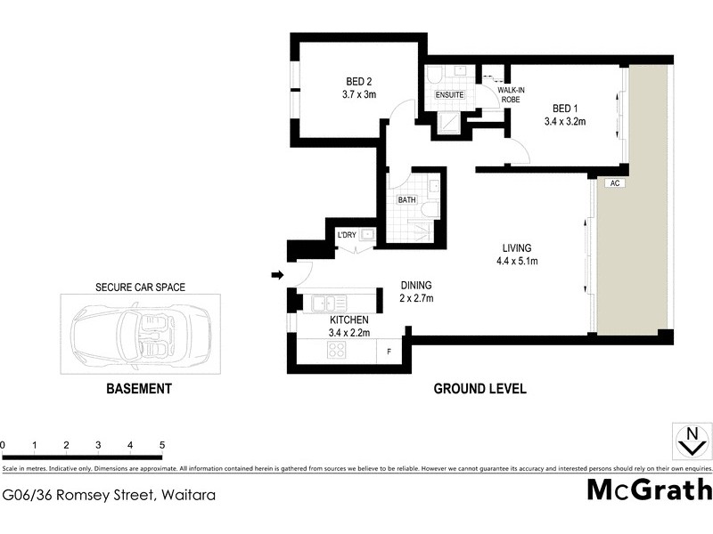 G06/36 Romsey Street, Waitara NSW 2077 Floorplan