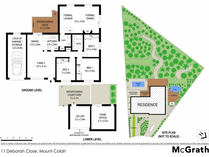 11 Deborah Close, Mount Colah NSW 2079 Floorplan