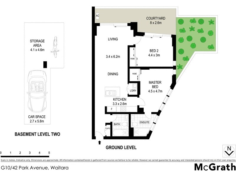 G10/42 Park Avenue, Waitara NSW 2077 Floorplan