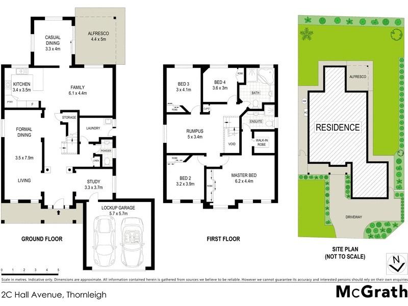 2C Hall Avenue, Thornleigh NSW 2120 Floorplan