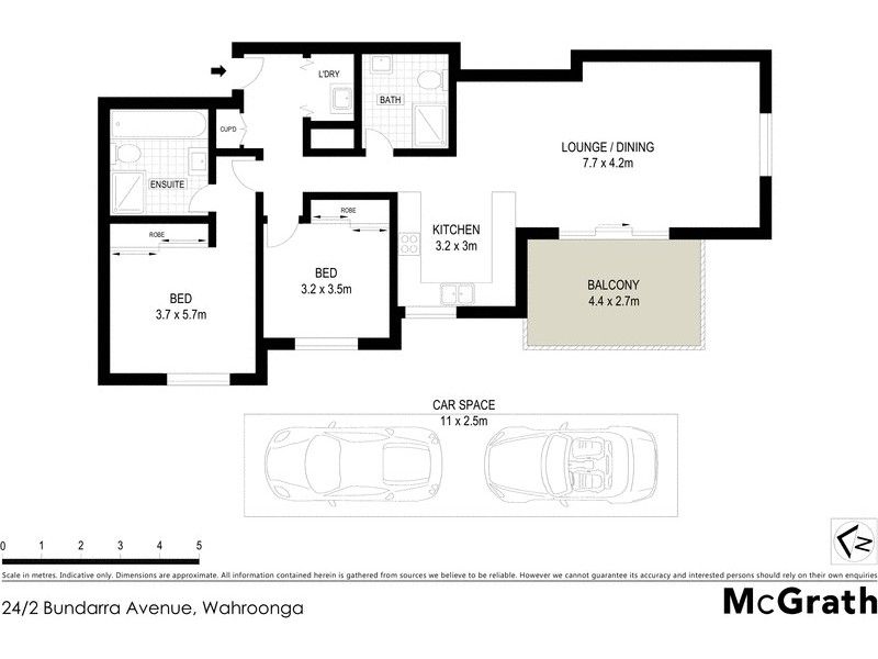 24/2 Bundarra Avenue, Wahroonga NSW 2076 Floorplan