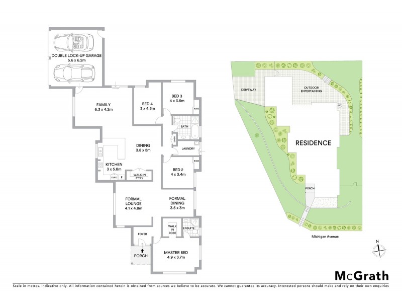 41 Michigan Avenue, Asquith NSW 2077 Floorplan