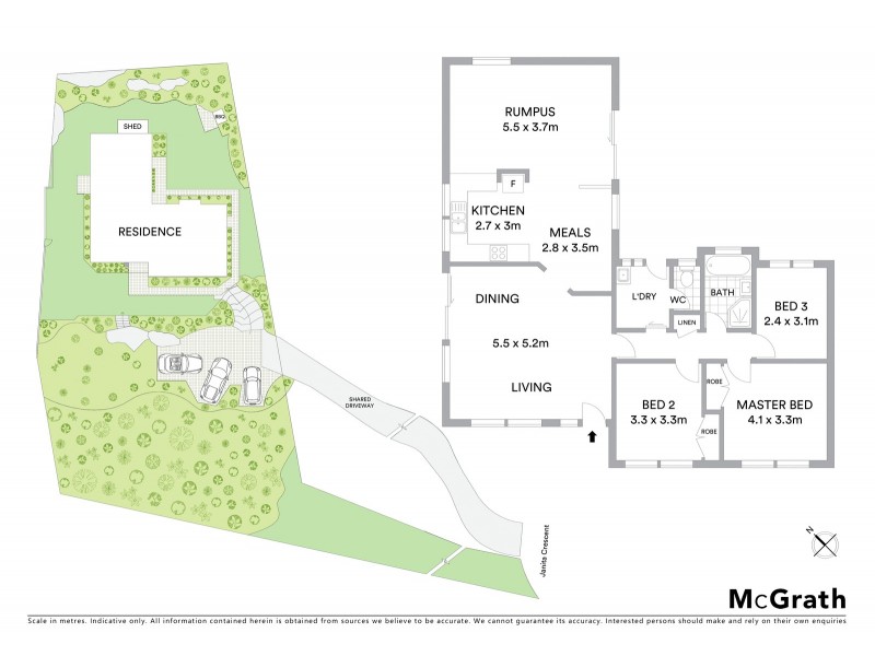 34 Janita Crescent, Mount Colah NSW 2079 Floorplan