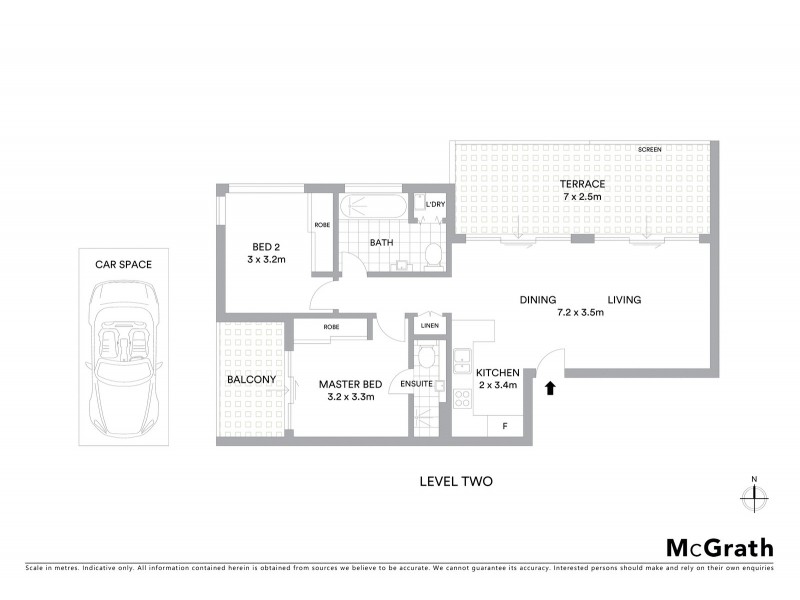 201/12 Romsey Street, Waitara NSW 2077 Floorplan