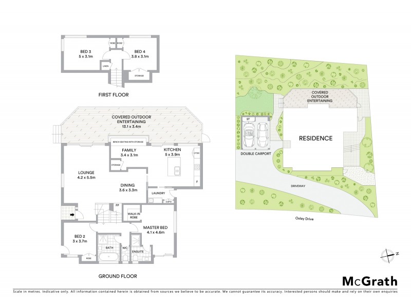 99 Oxley Drive, Mount Colah NSW 2079 Floorplan