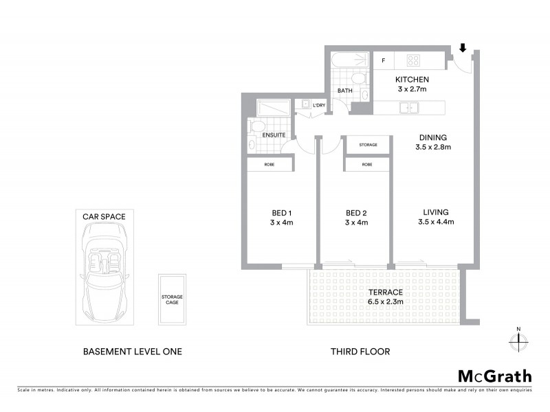 309/42 Park Avenue, Waitara NSW 2077 Floorplan