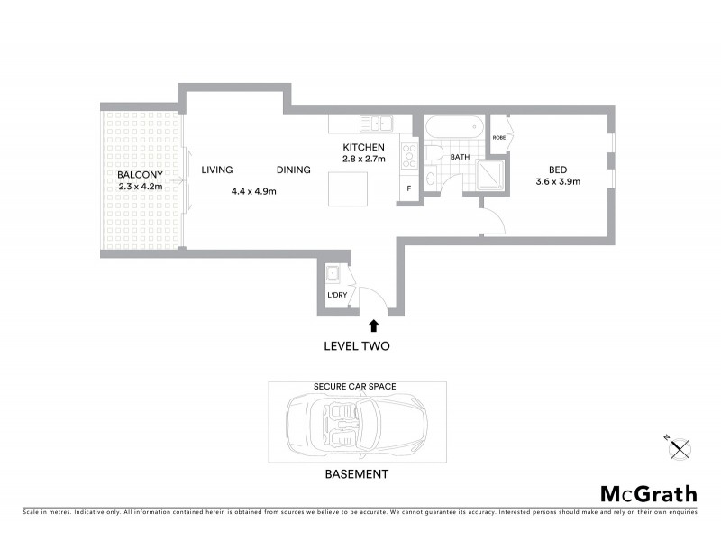 23/497 Pacific Highway, Killara NSW 2071 Floorplan