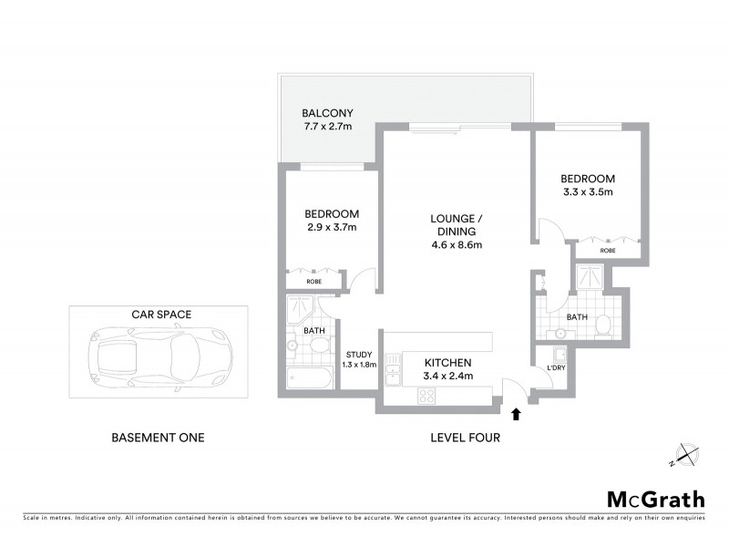 405/39 Orara Street, Waitara NSW 2077 Floorplan