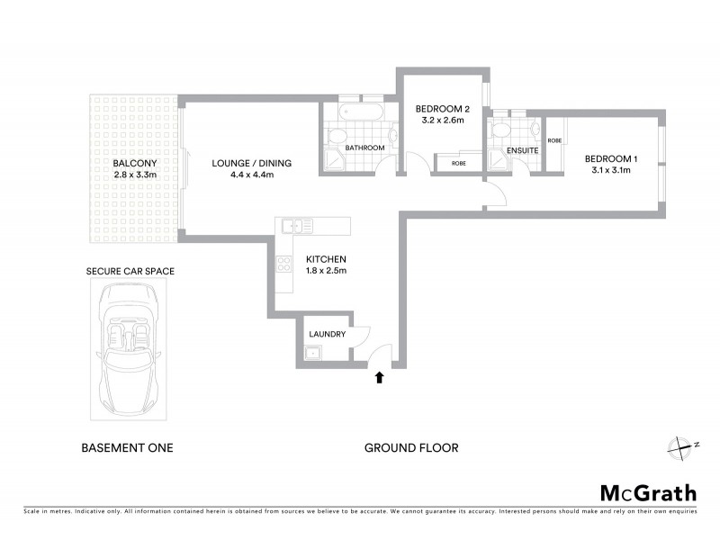 12/15 Orara Street, Waitara NSW 2077 Floorplan